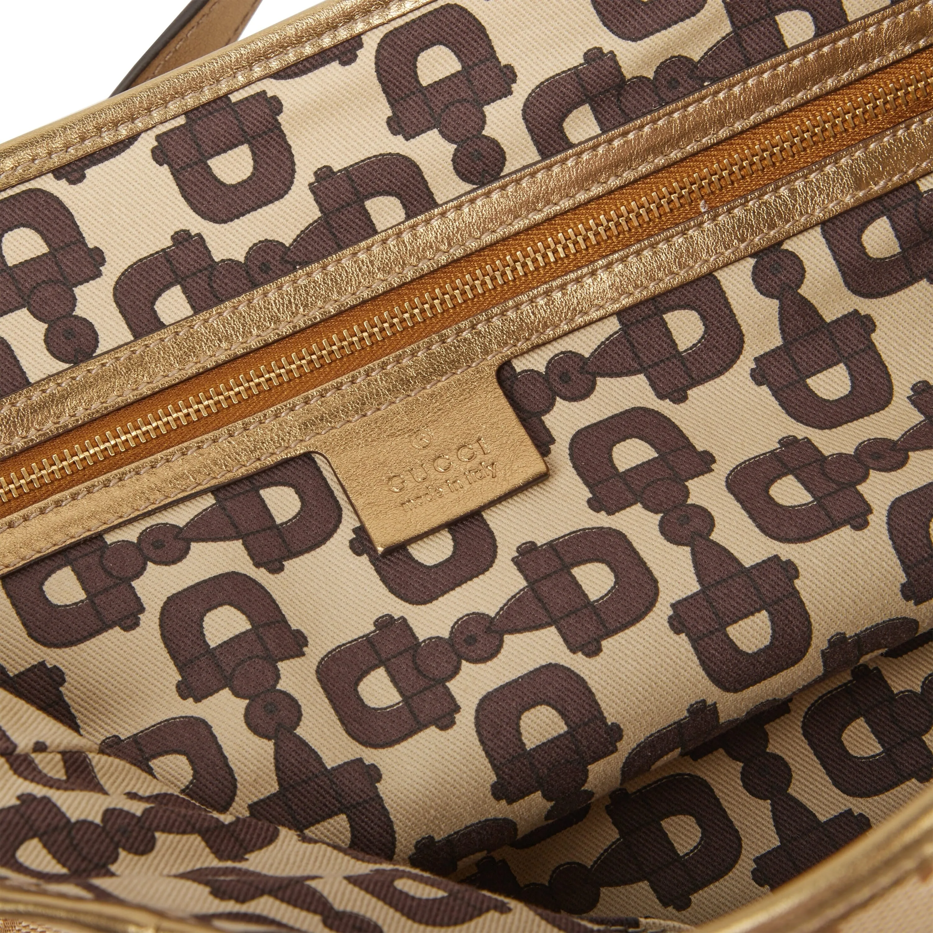 Gucci Jolicoeur Tote Bag GG Canvas (Pre-Owned) - One Size sold by Zulily