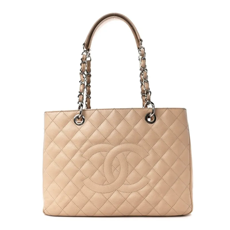 Chanel Grand Shopping Tote GST SHW Caviar Tote Bag (Pre-Owned) - One Size sold by Zulily