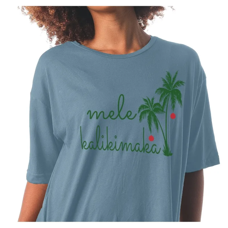 Mele Kalikimaka Women's Modal/Cotton Nightgown sold by Zulily