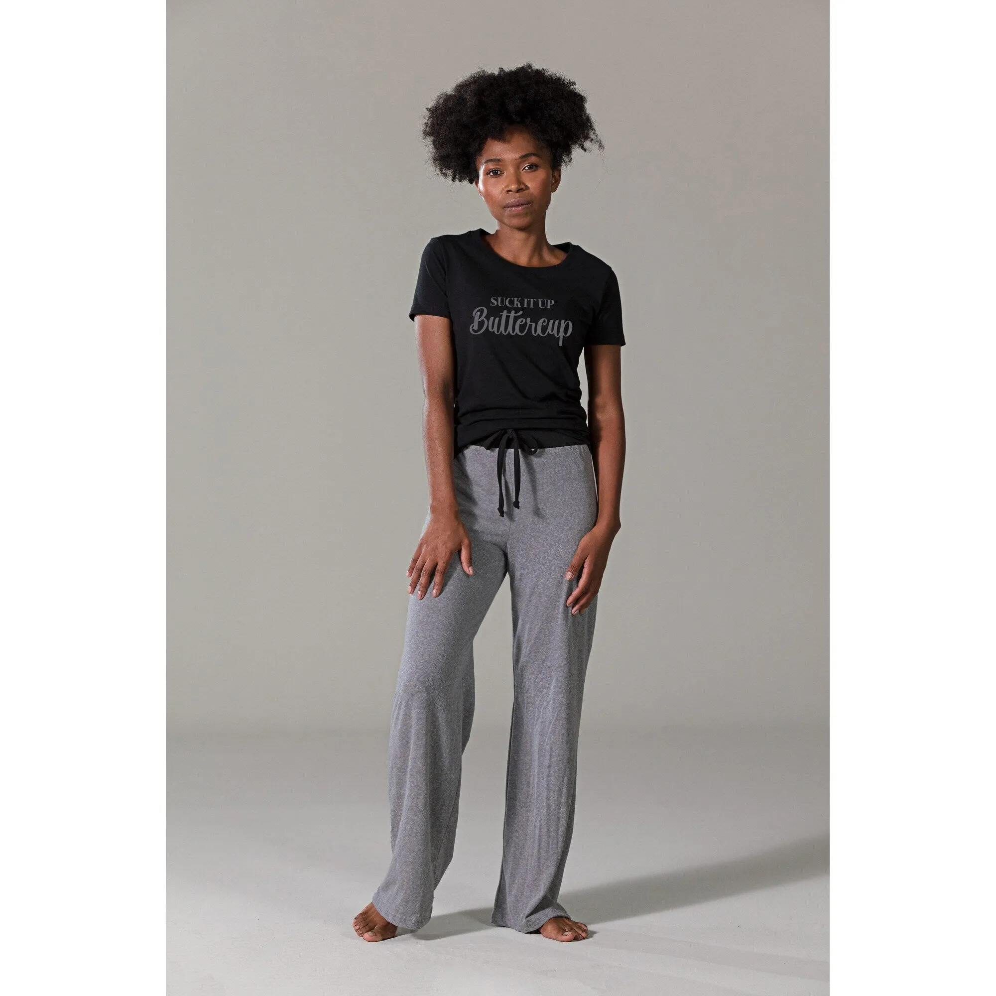 Suck it up, buttercup pajama Set sold by Zulily