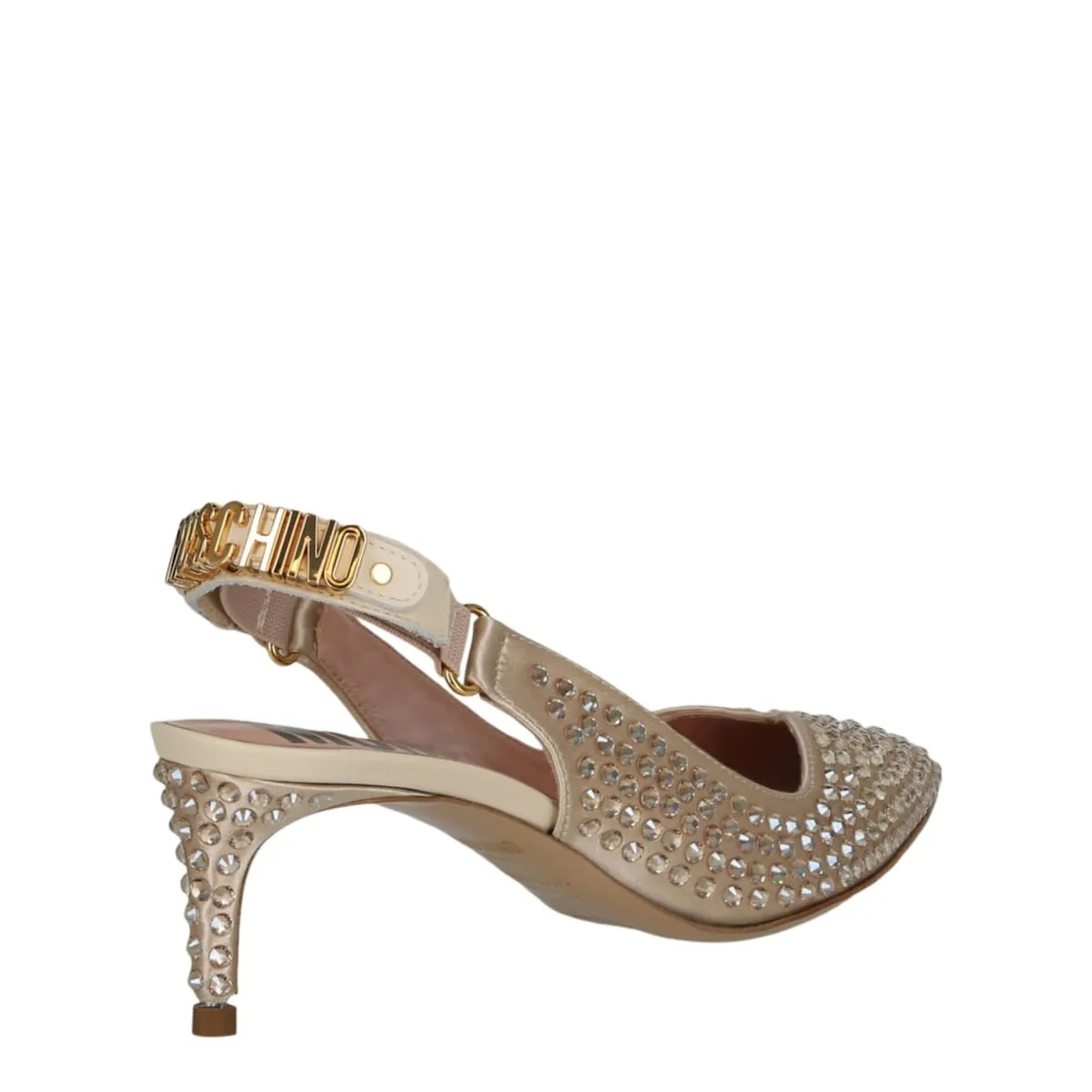Moschino Crystal Embellished Kitten Heels - Size 7 sold by Zulily product image thumbnail 3