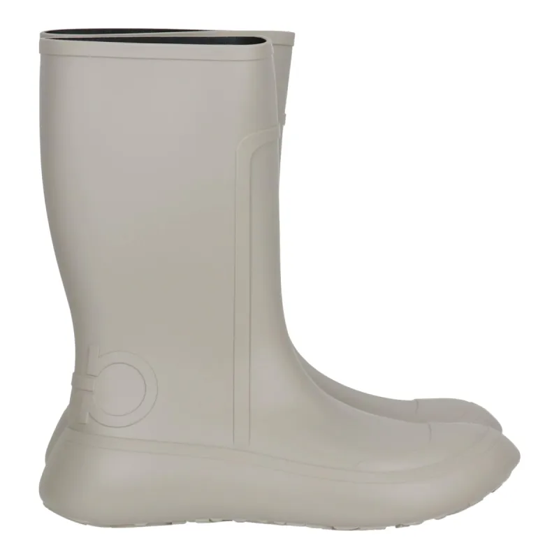 Salvatore Ferragamo Mens Light Grey Boot sold by Zulily
