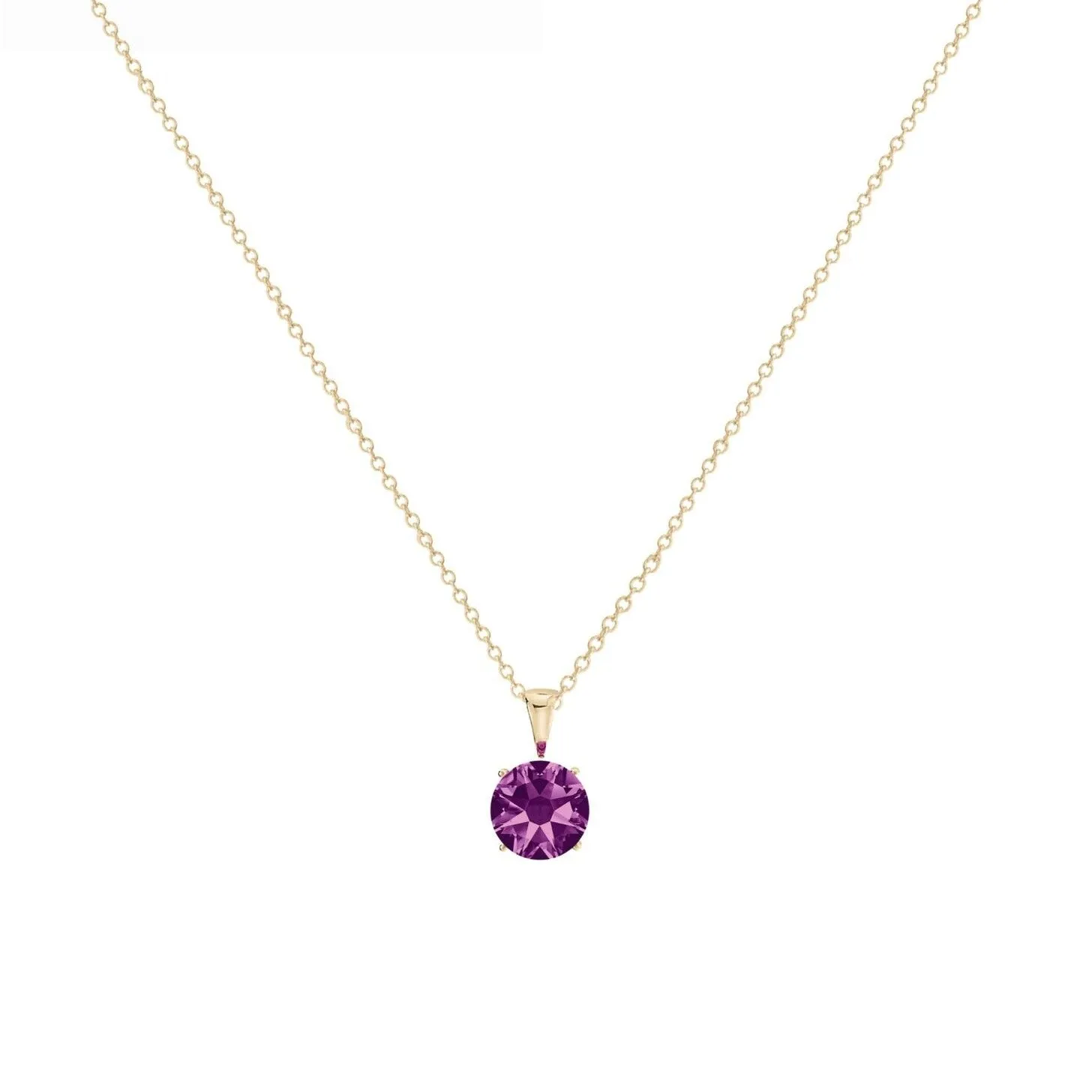 Timeless Cubic Zirconia Birthstone Solitaire Pendant Necklace sold by Zulily product image thumbnail 5