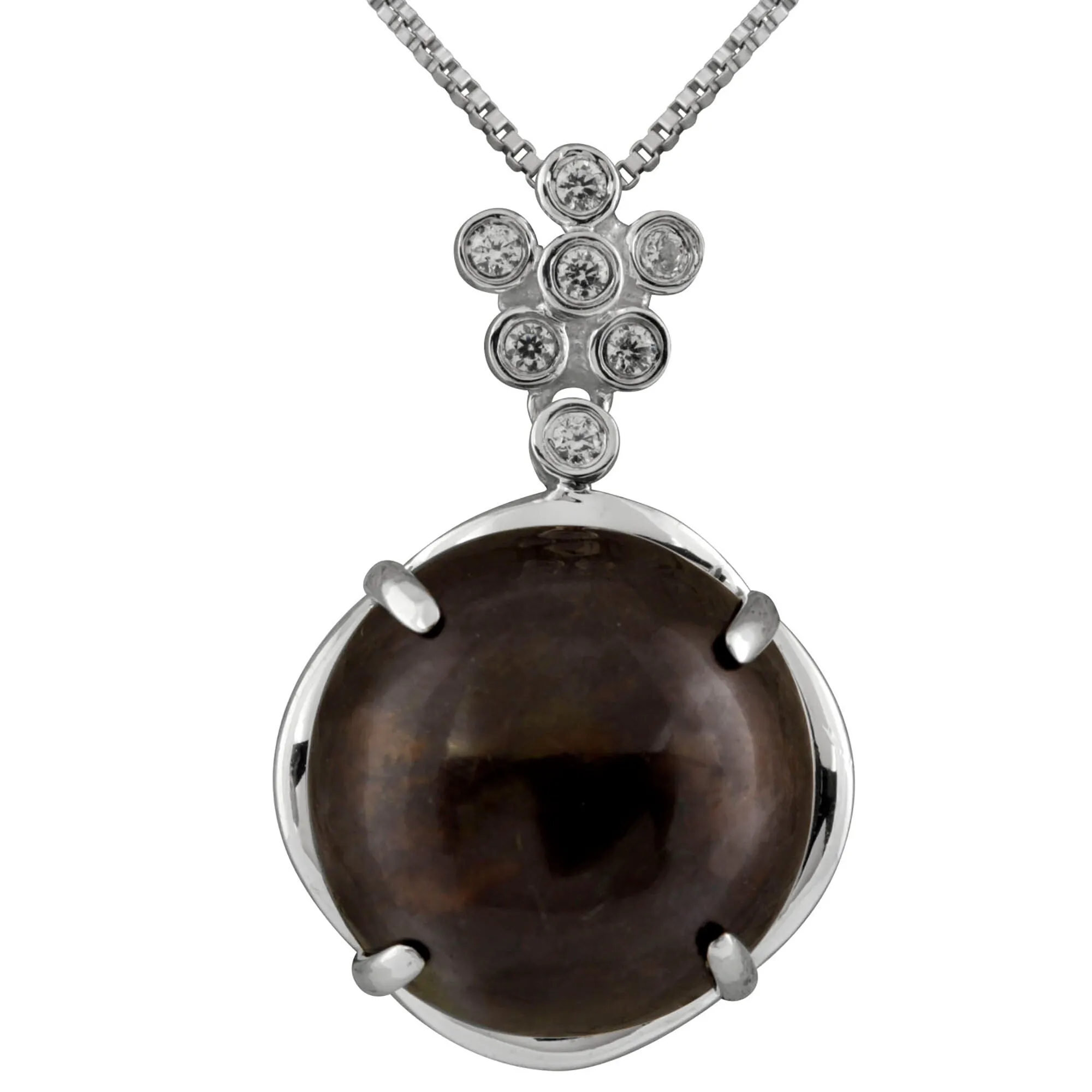 Necklace mabe pearl sold by Zulily