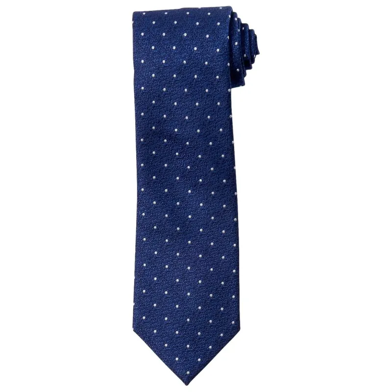Perry Ellis Men's Keaton Dot Silk Tie Blue Size Regular sold by Zulily