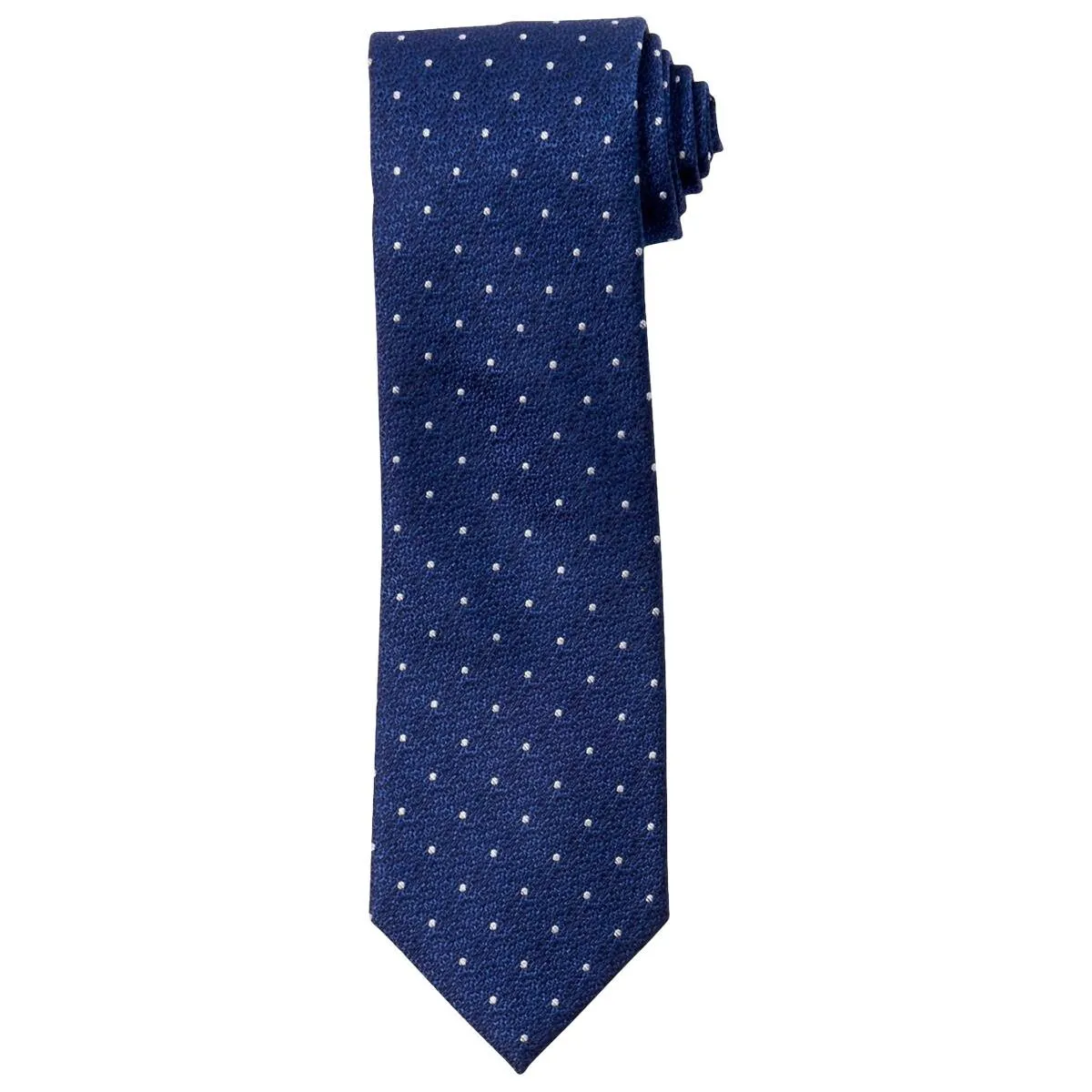 Perry Ellis Men's Keaton Dot Silk Tie Blue Size Regular sold by Zulily