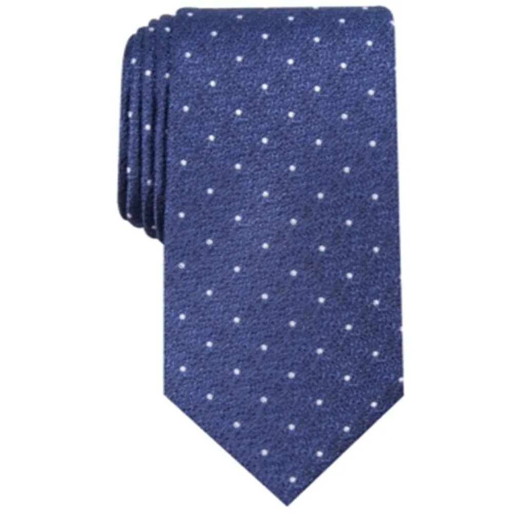 Perry Ellis Men's Keaton Dot Silk Tie Blue Size Regular sold by Zulily product image thumbnail 2