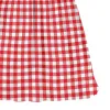 Red & White Plaid Print Angel-Sleeve A-Line Dress sold by Zulily