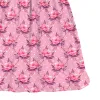Pink Floral & Polka Dot Print Angel-Sleeve A-Line Dress sold by Zulily