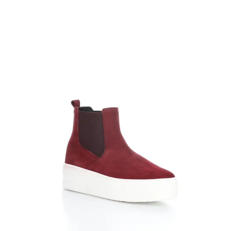 Mott Leather Platform Bootie sold by Zulily