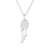 Sterling Silver Wing Pendant Necklace sold by Zulily