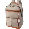 Joan & David 18" Twill Nylon Backpack With Laptop Sleeve sold by Zulily