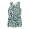 Light Green Leopard Pocket Romper sold by Zulily