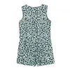 Light Green Leopard Pocket Romper sold by Zulily