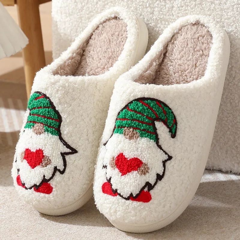 White Dwarf Plush Slippers sold by Zulily