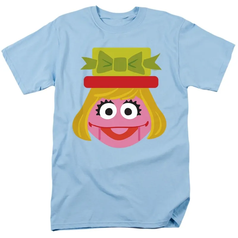 Sesame Street Christmas Nutcracker Prairie Dawn Adult Unisex T-Shirt, Light Blue sold by Zulily