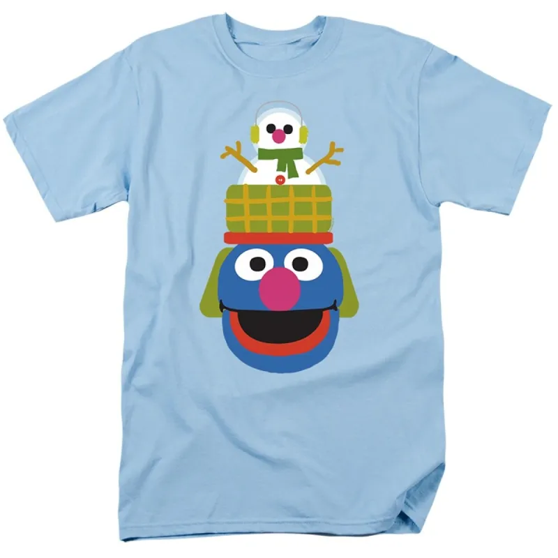 Sesame Street Christmas Nutcracker Grover Adult Unisex T-Shirt, Light Blue sold by Zulily
