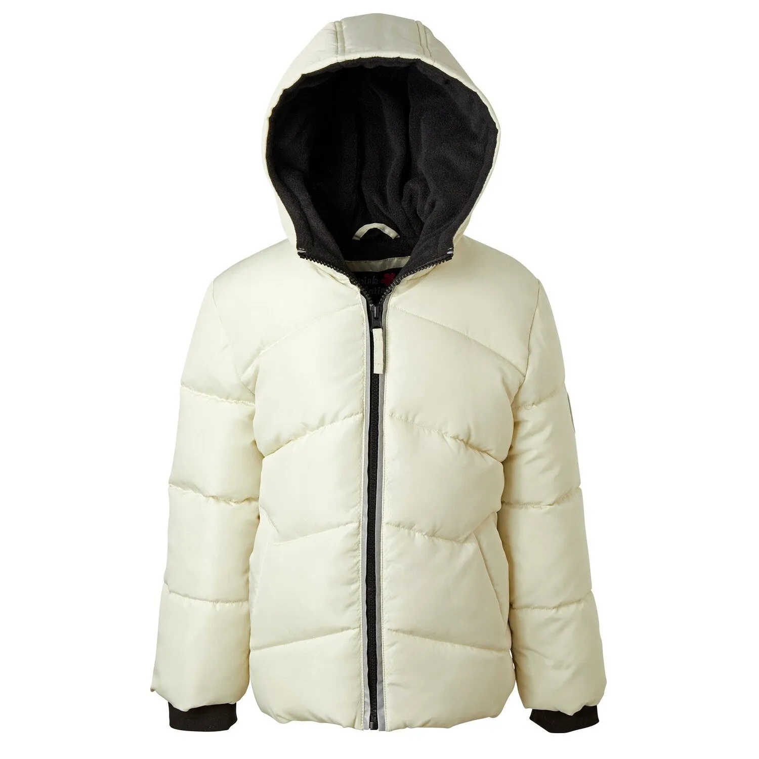 Girls Faux Memory Puffer sold by Zulily
