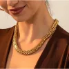 Goldtone Chunky Chain Necklace sold by Zulily
