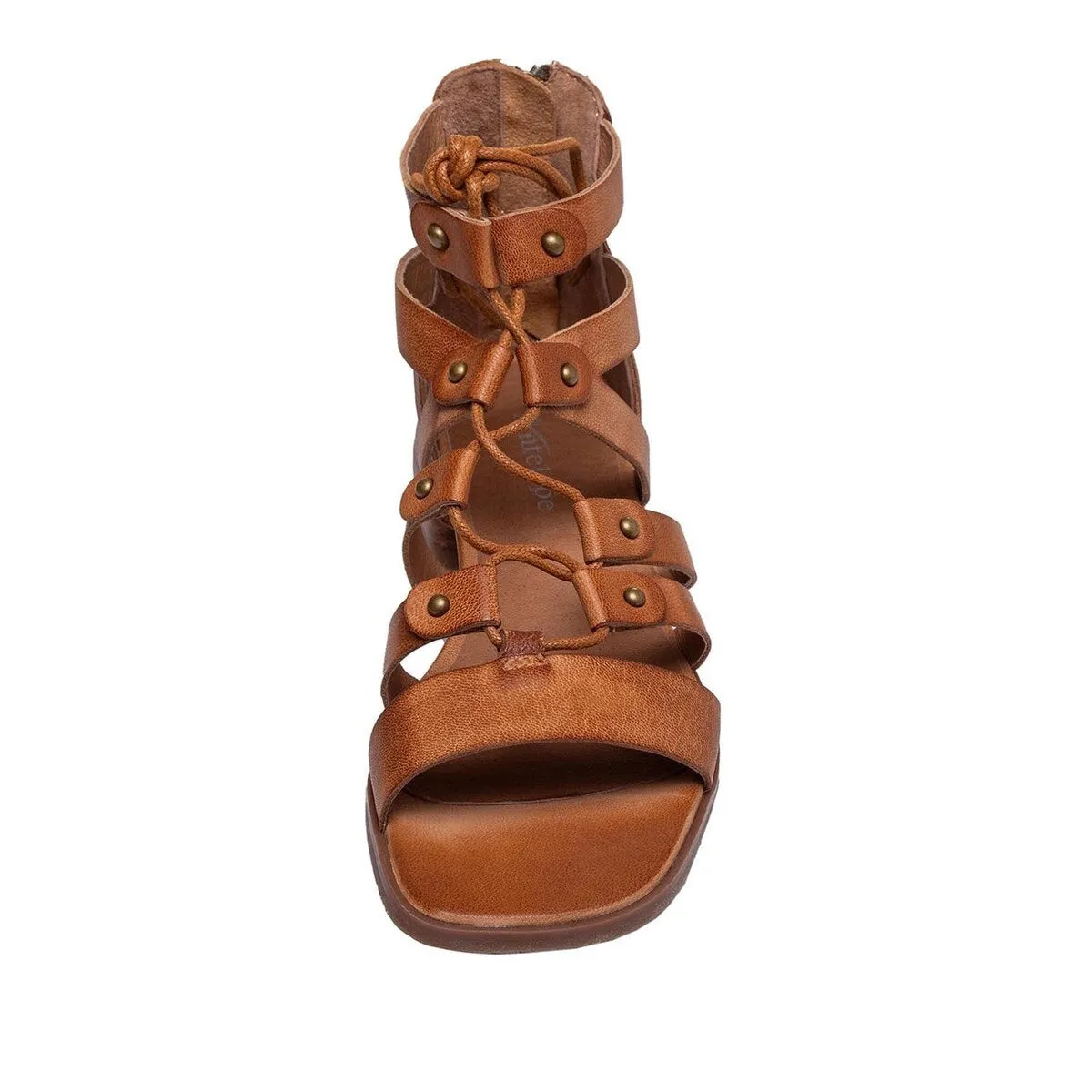 B69 Luna Taupe Leather Sandal sold by Zulily product image thumbnail 4