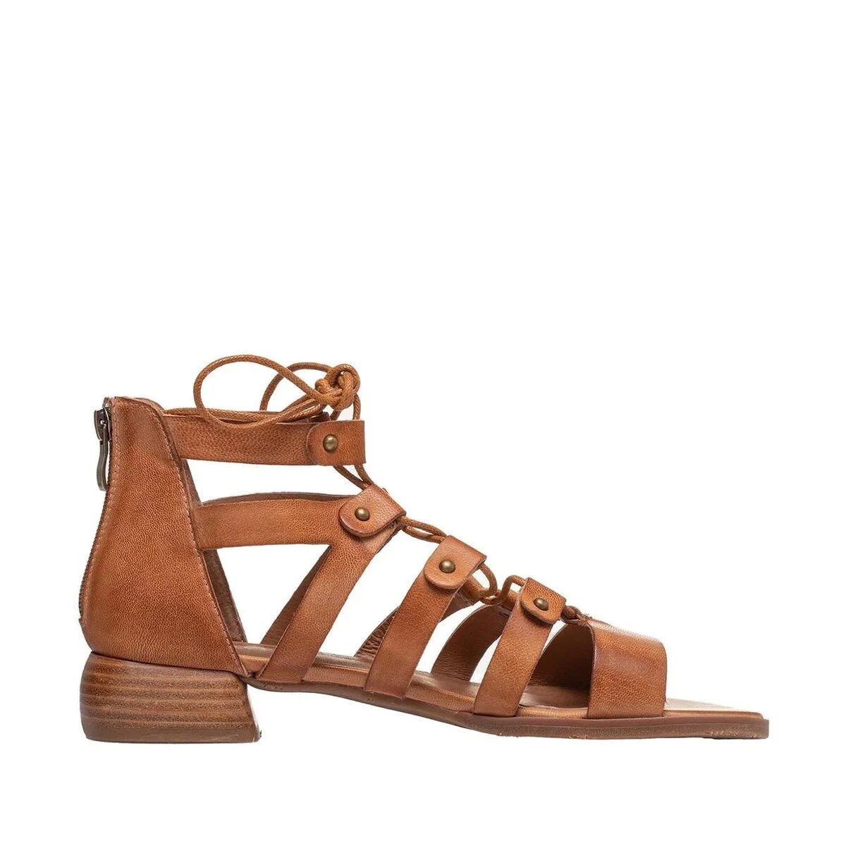 B69 Luna Taupe Leather Sandal sold by Zulily product image thumbnail 3