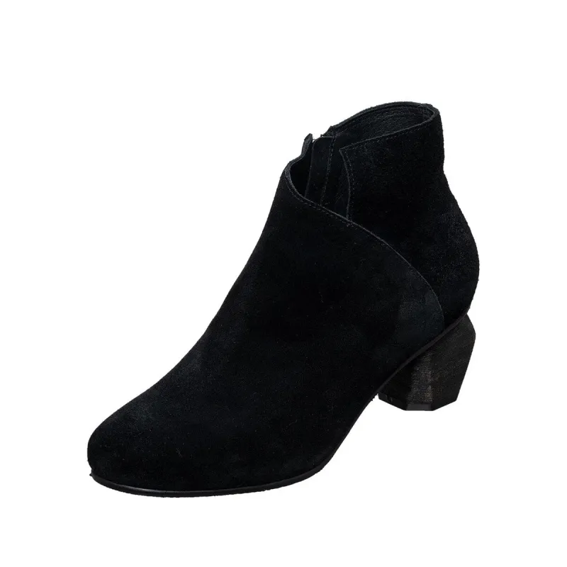 P06 Perrin 36 Black Suede Boot sold by Zulily