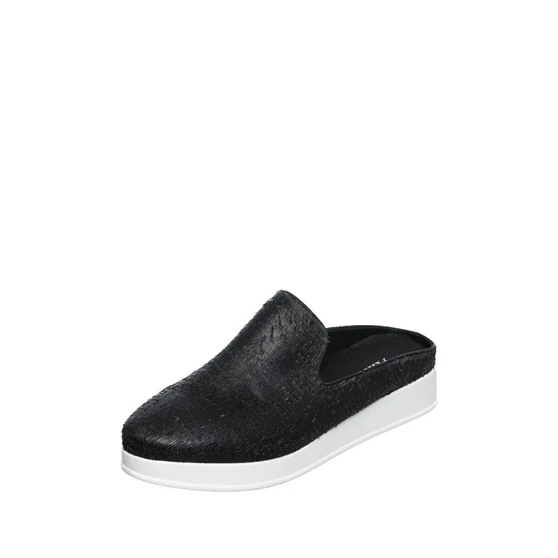 J47 Sail Away Black Leather Mule sold by Zulily