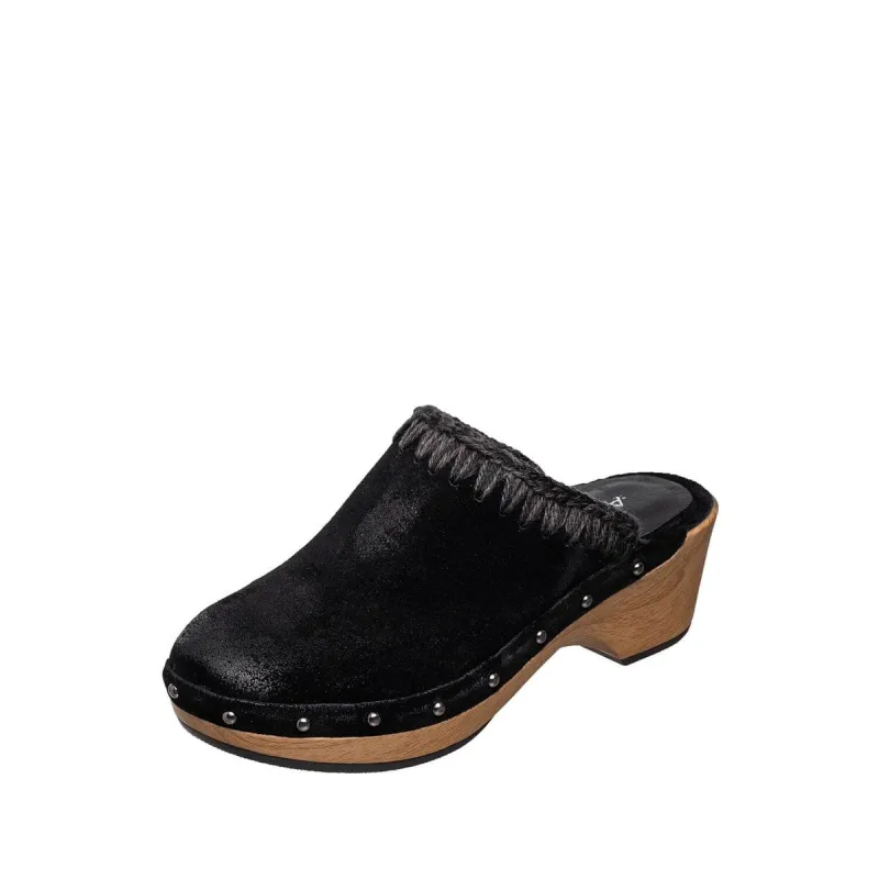 M22 Hedy Suede Clog sold by Zulily