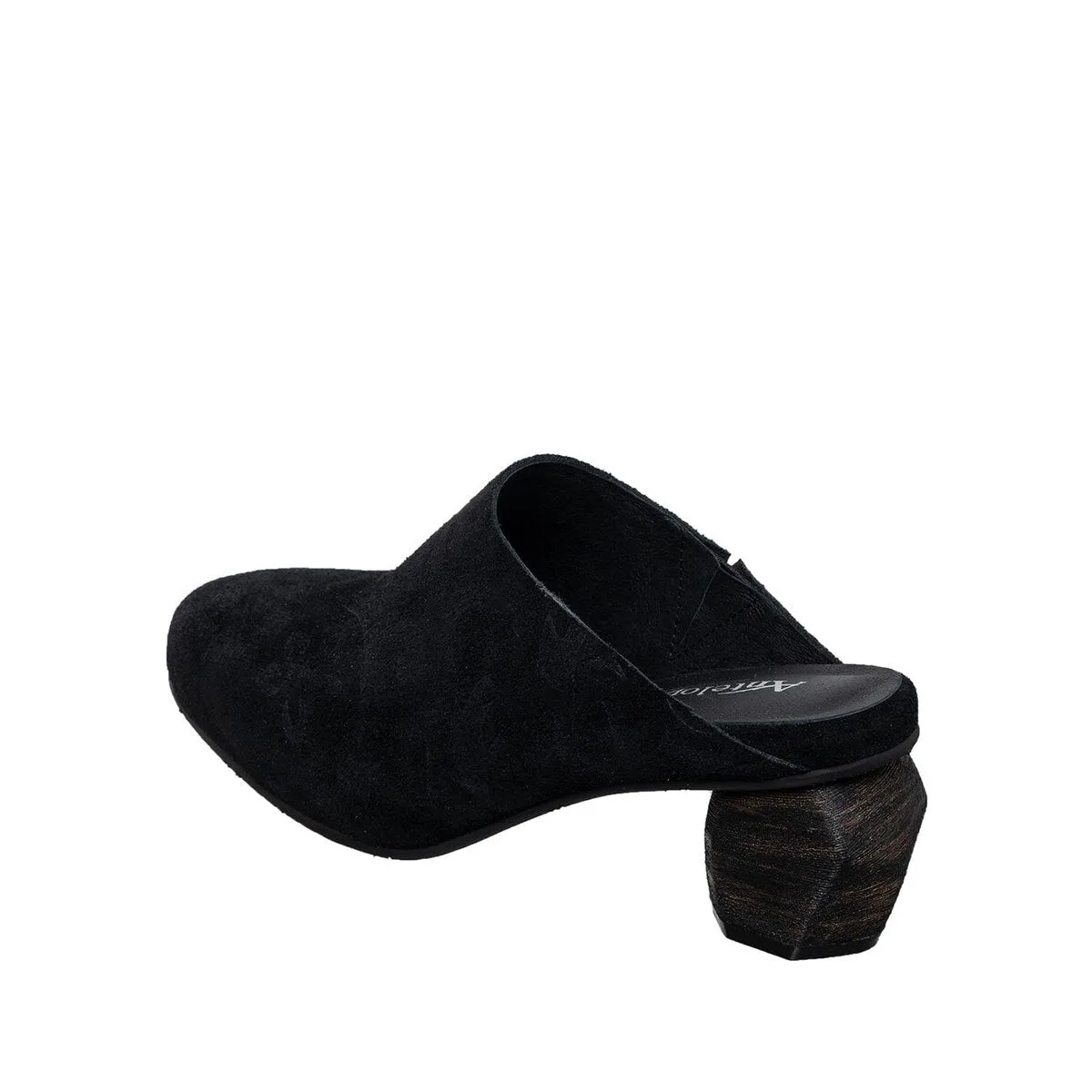P01 Peni 36 Black Suede Clog sold by Zulily product image thumbnail 5