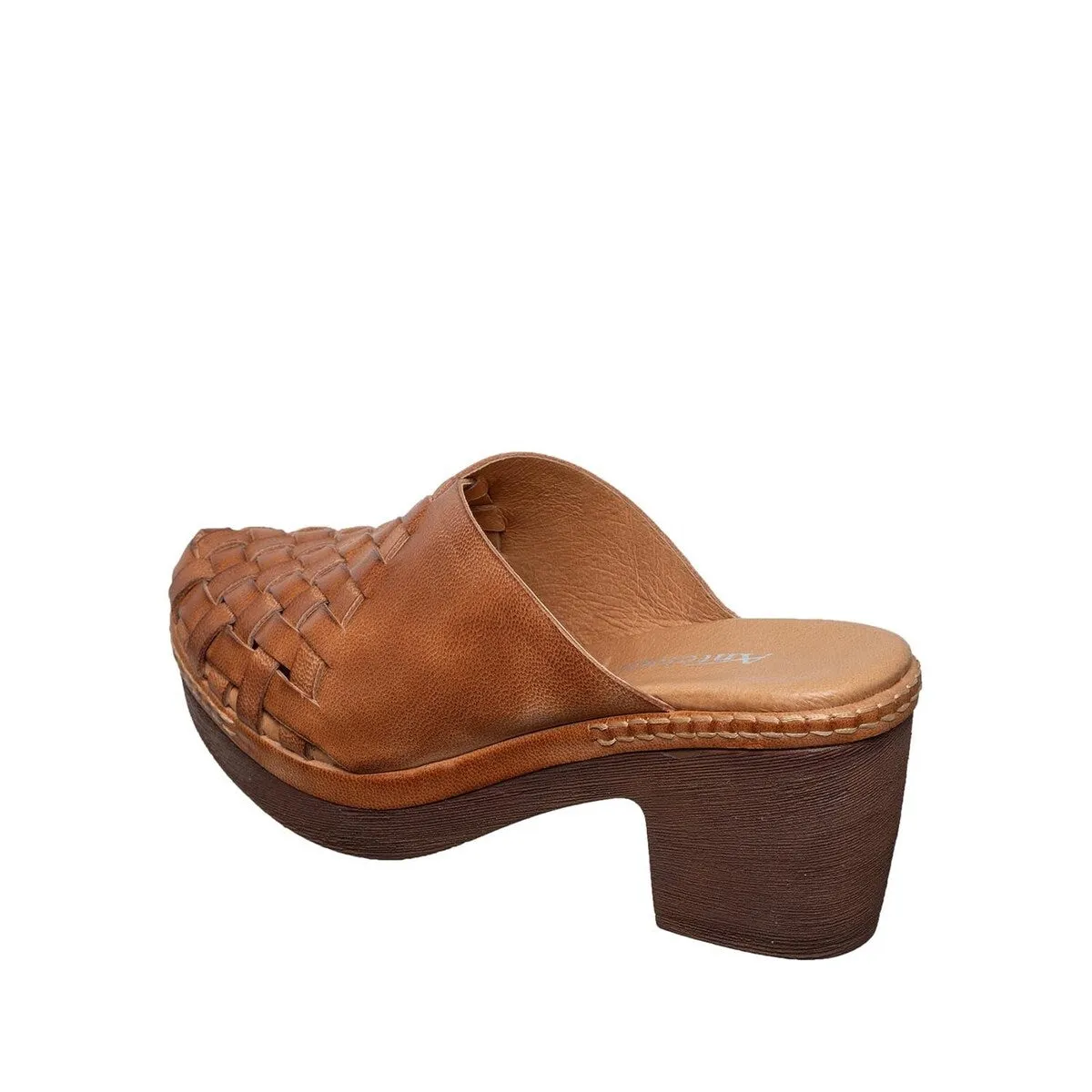 R10 Senna 36 Tan Leather Clog sold by Zulily product image thumbnail 5