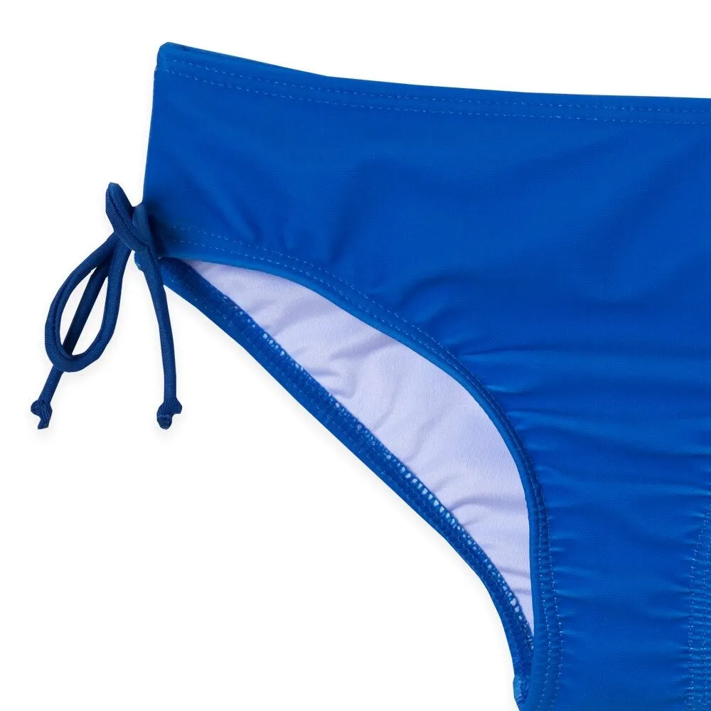 Blue Tie-Dye Print Bow-Accent Bikini sold by Zulily product image thumbnail 4