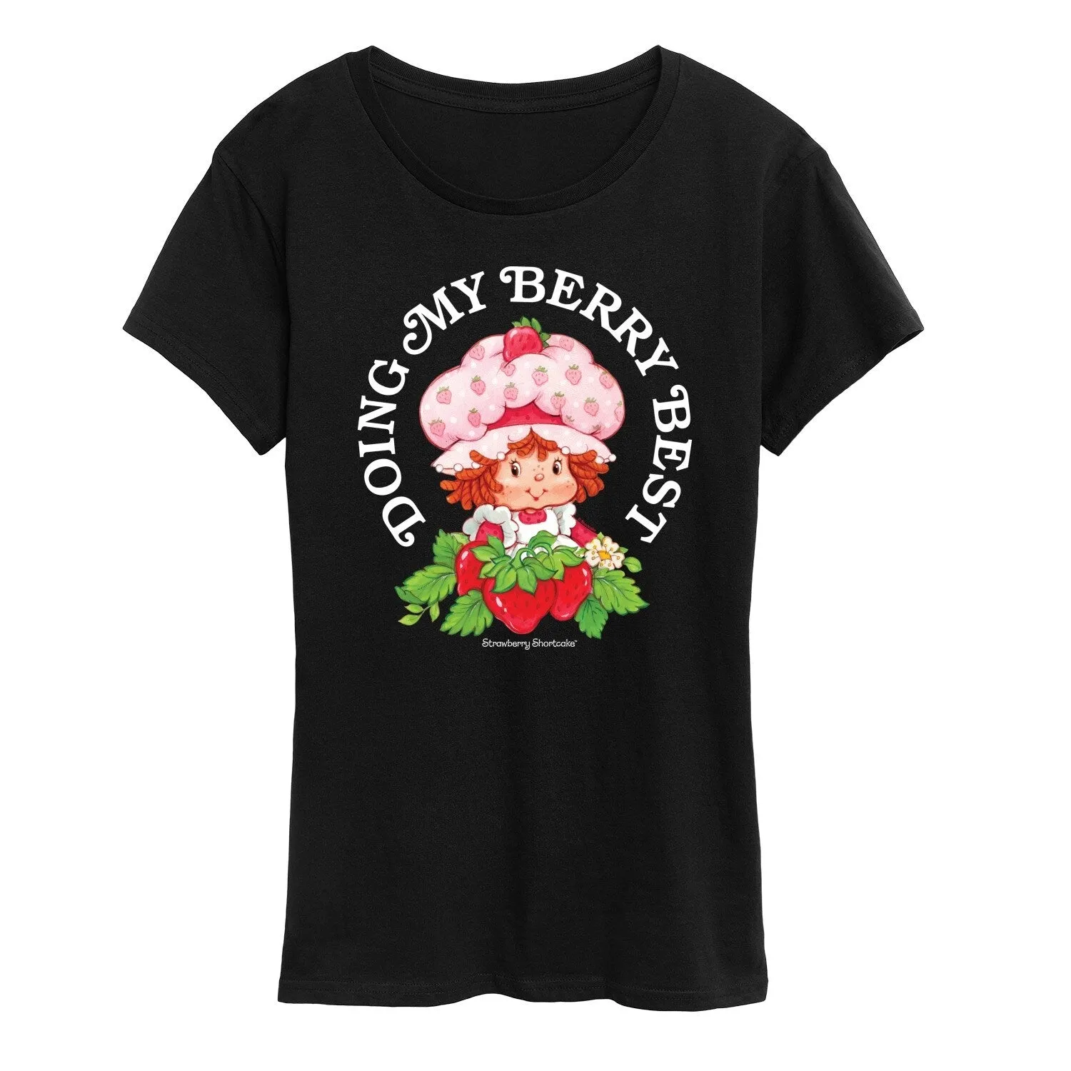 Women's Strawberry Shortcake Doing My Berry Best Short Sleeve Tee sold by Zulily