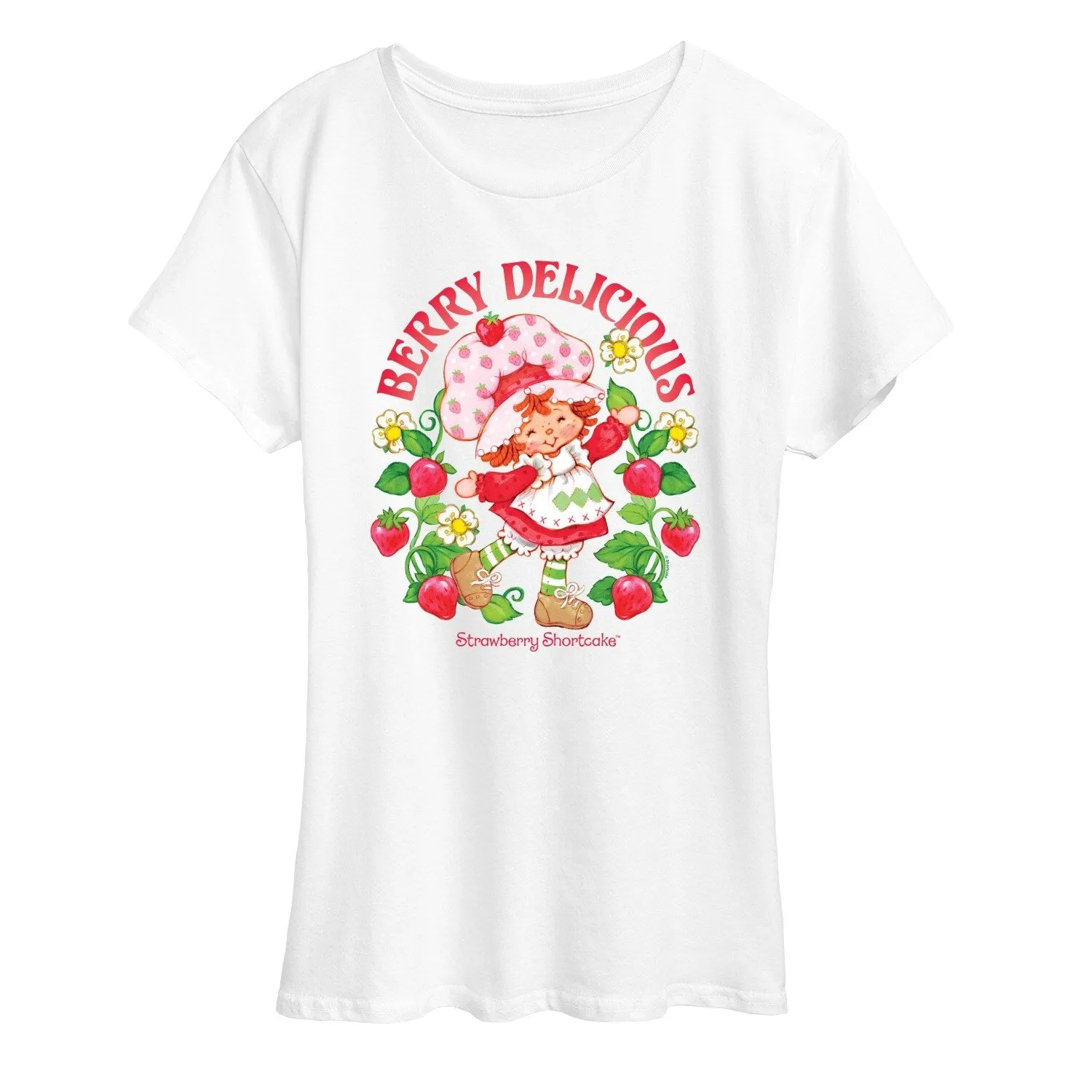 Women's Strawberry Shortcake Berry Delicious Short Sleeve Tee sold by Zulily