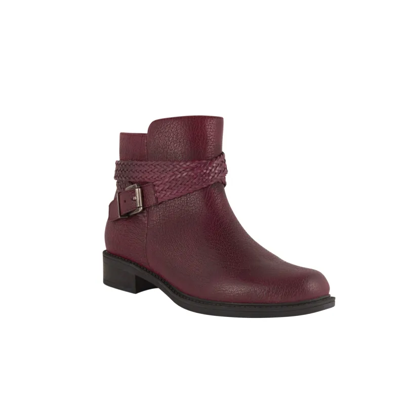 David Tate Skip Leather Boot sold by Zulily