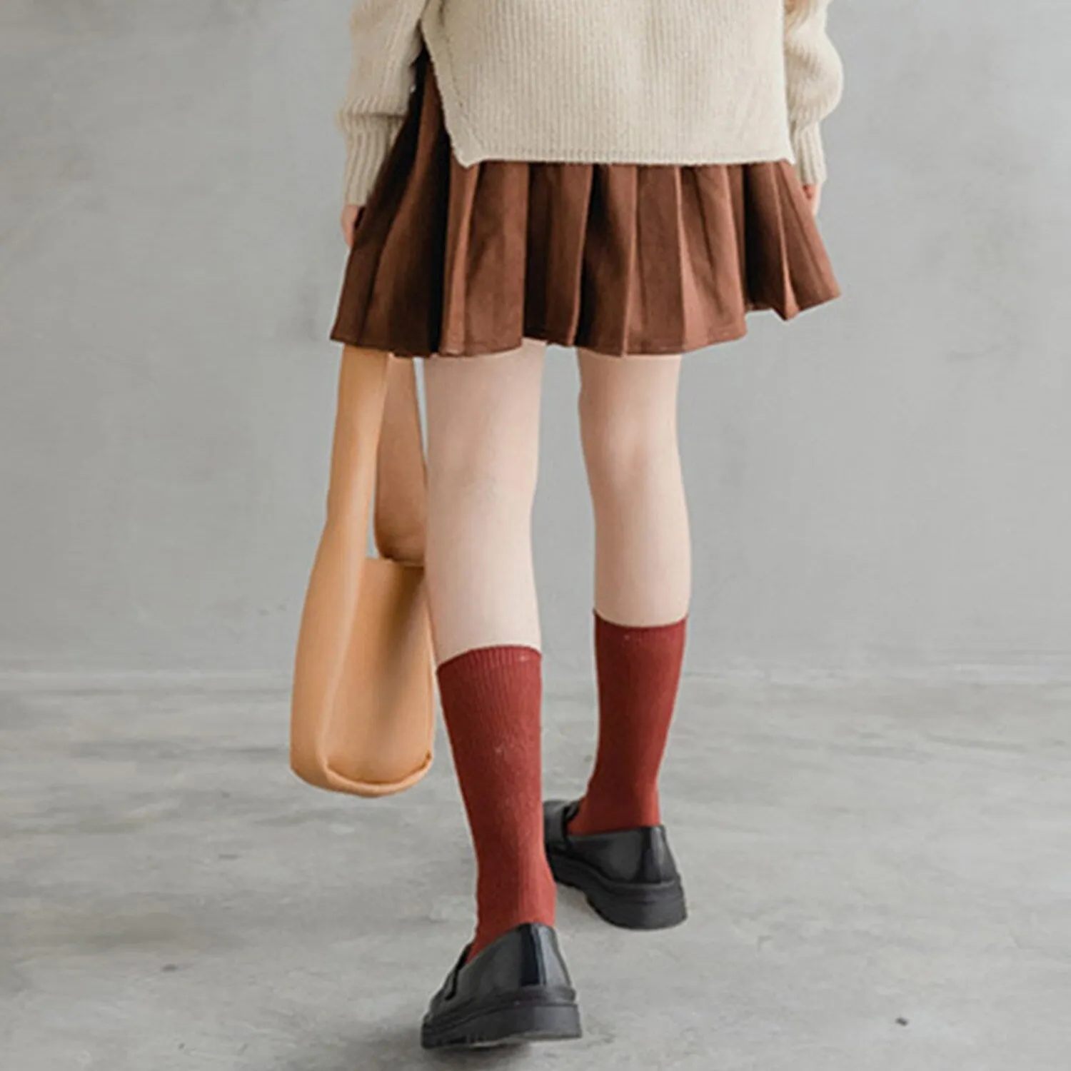 Brown Pleated Skirt sold by Zulily product image thumbnail 2