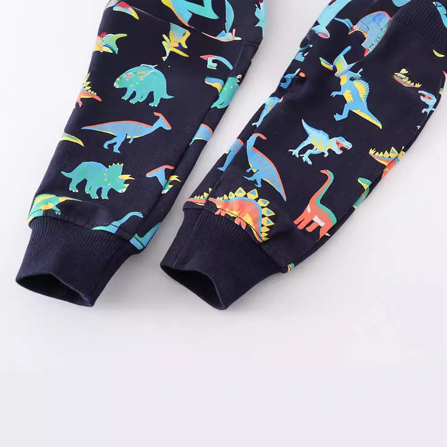 Dark Navy Dinosaur Sweatpants sold by Zulily product image thumbnail 3
