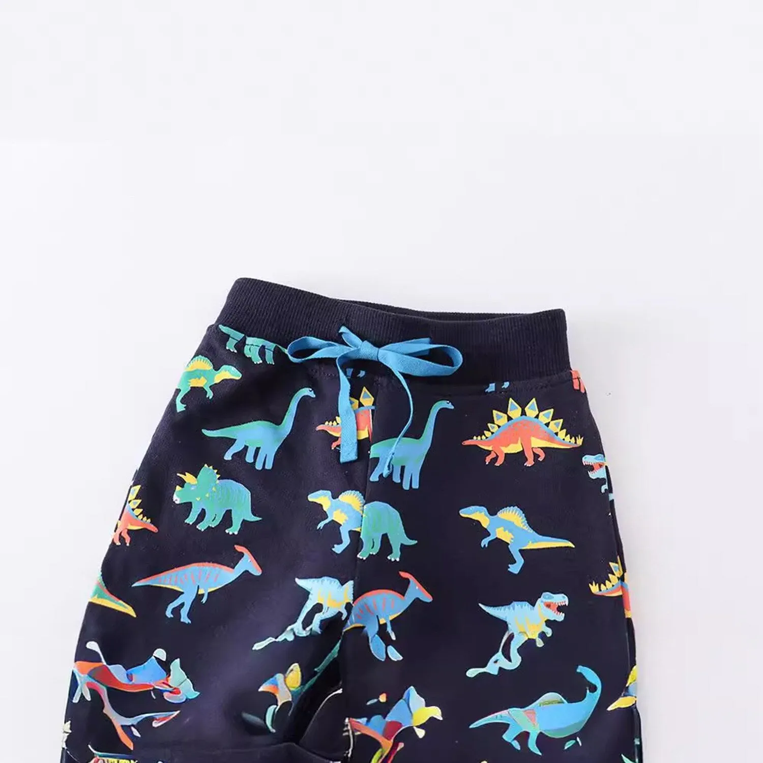 Dark Navy Dinosaur Sweatpants sold by Zulily product image thumbnail 4