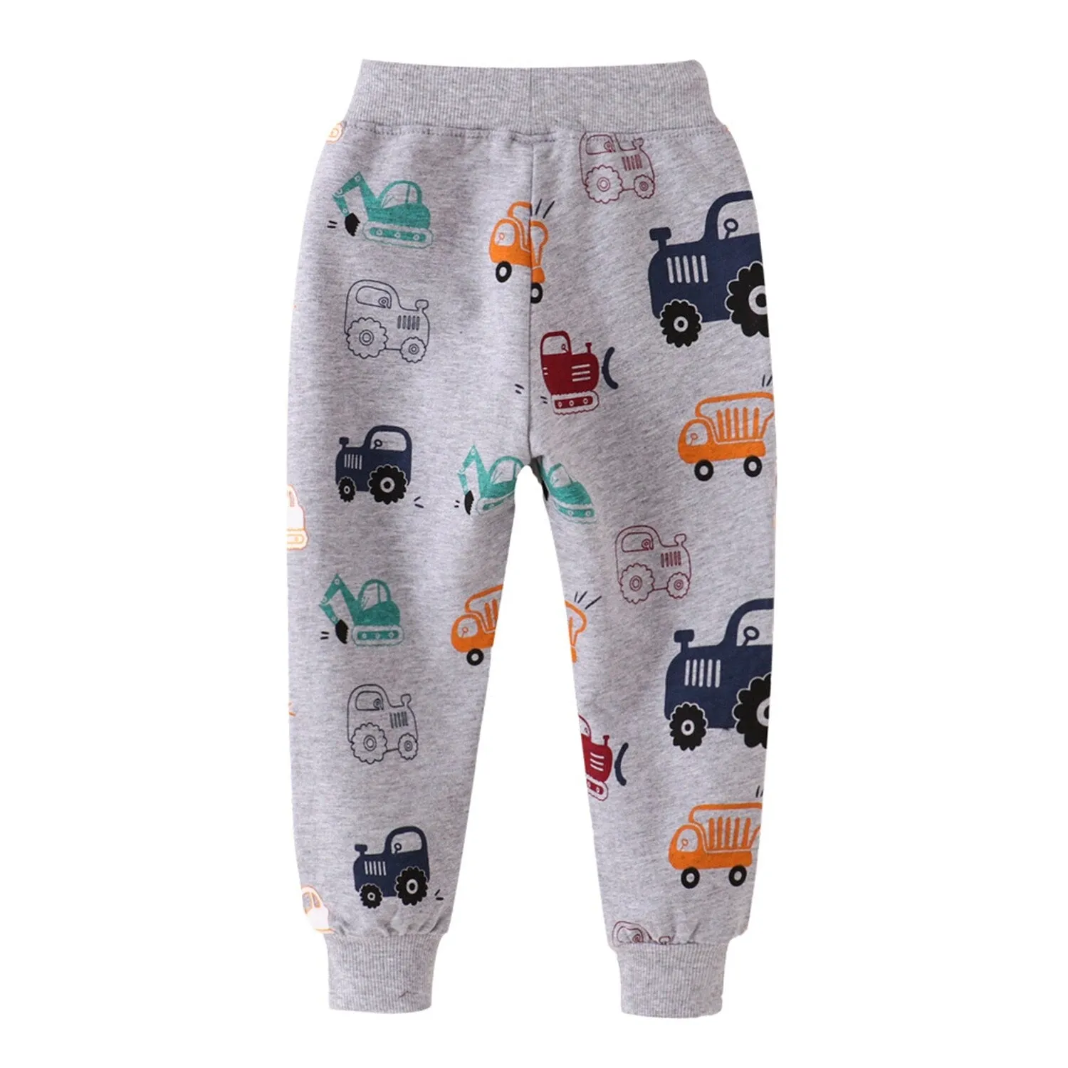 Grey & Multi Color Engineering Vehicle Sweatpants sold by Zulily product image thumbnail 2
