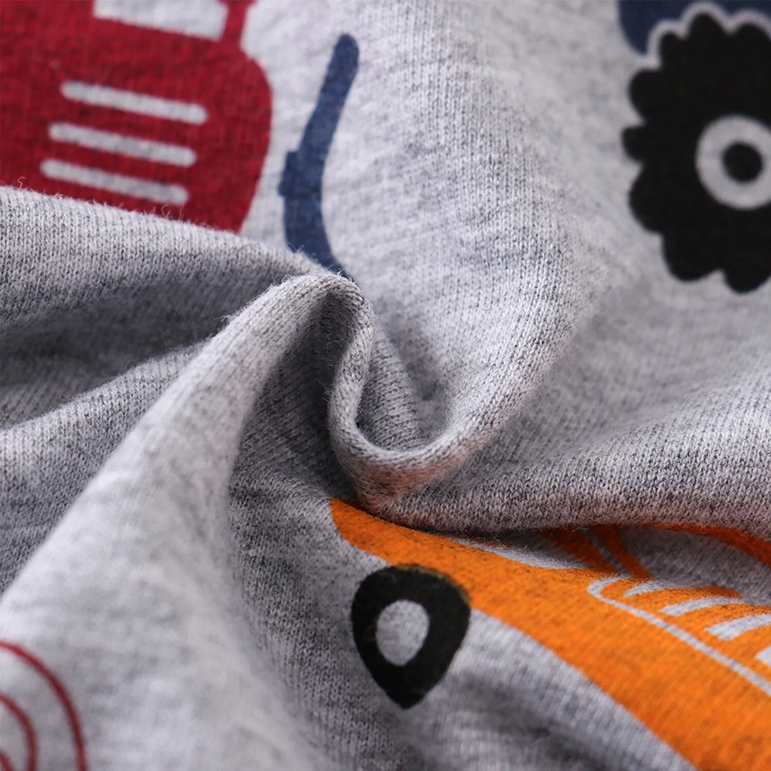 Grey & Multi Color Engineering Vehicle Sweatpants sold by Zulily product image thumbnail 4
