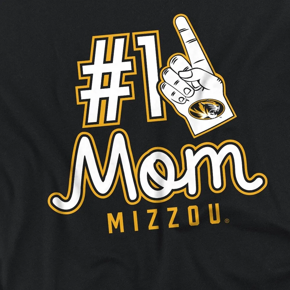 University Of Missouri Tigers 1 Mom Women's Loose T Shirt, Black sold by Zulily product image thumbnail 4