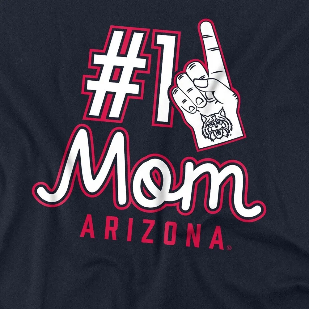 University Of Arizona Wildcats 1 Mom Women's Loose T Shirt, Navy sold by Zulily product image thumbnail 4