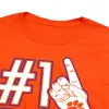 Clemson University Tigers 1 Dad Unisex Adult Premium T Shirt, Orange sold by Zulily