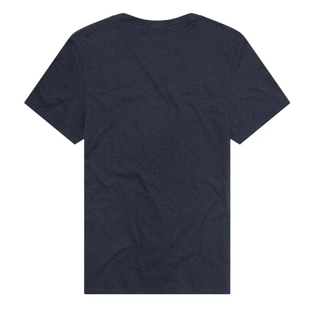 Montana State University Bobcats 1 Dad Unisex Adult Heathered Premium T Shirt, Navy sold by Zulily product image thumbnail 2
