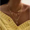 Imitation Pearl Goldtone Layered Necklace - Gold sold by Zulily