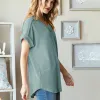 Green V-Neck Short-Sleeve T-Shirt sold by Zulily