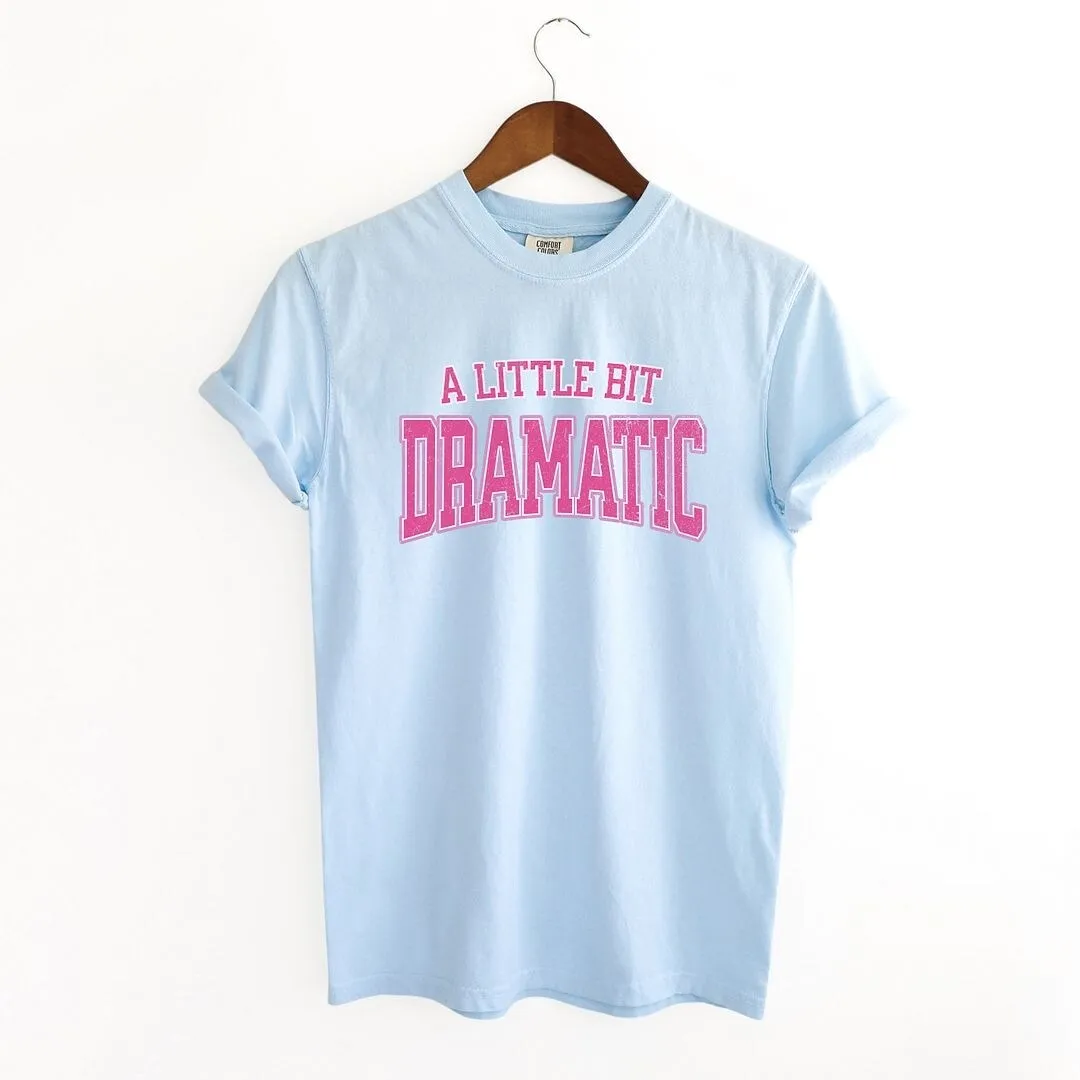 Varsity Little Bit Dramatic Garment Dyed Tee sold by Zulily product image thumbnail 2