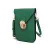 Mkfcollection Havana Phone Crossbody Bag Vegan Leather Designer Handbag sold by Zulily