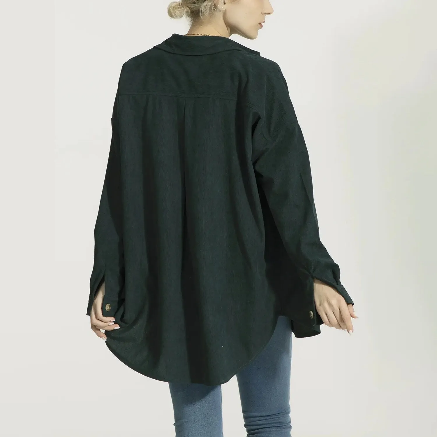 Dark Green Button Shirt sold by Zulily product image thumbnail 3