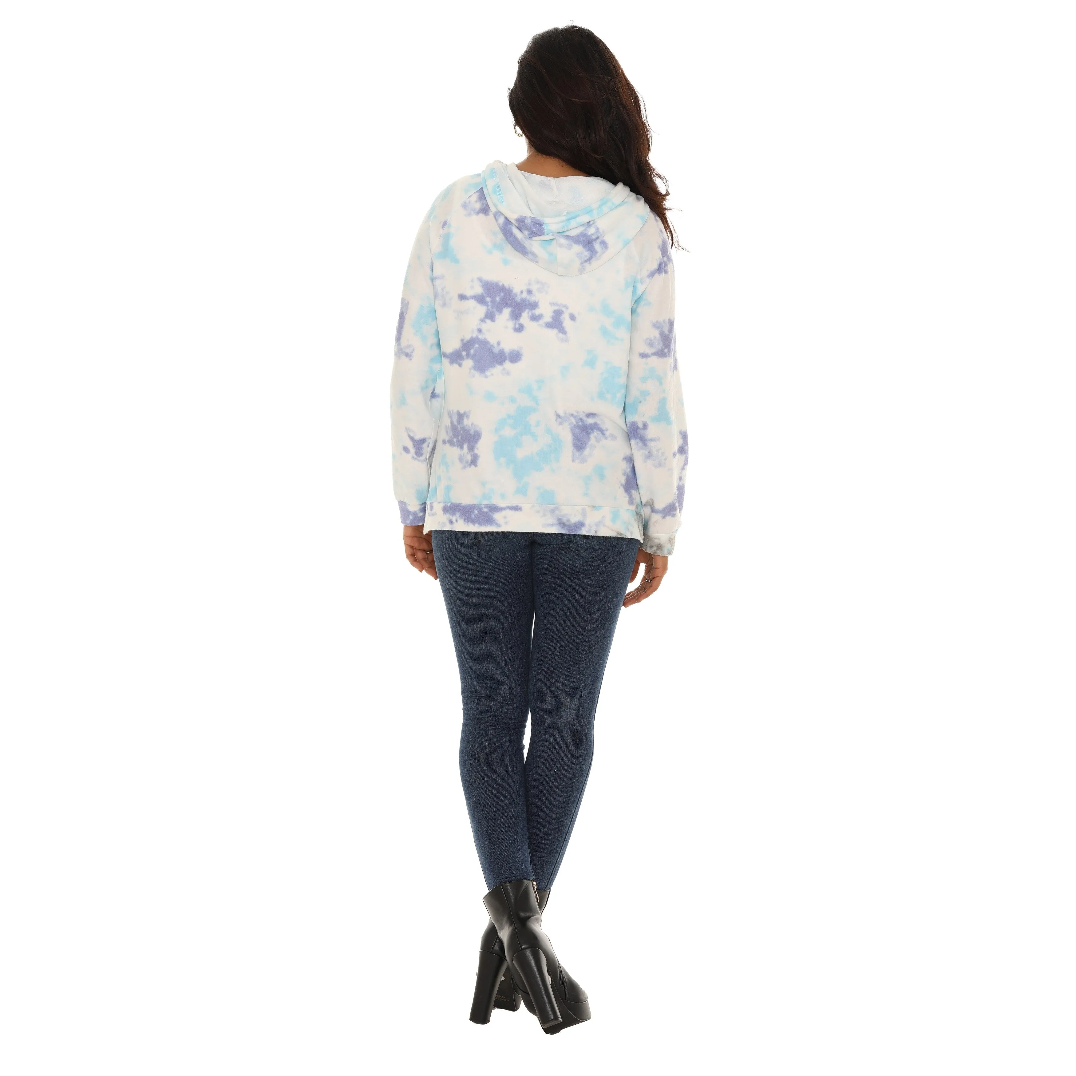 Tie-Dye Kangaroo-Pocket Hoodie sold by Zulily product image thumbnail 5