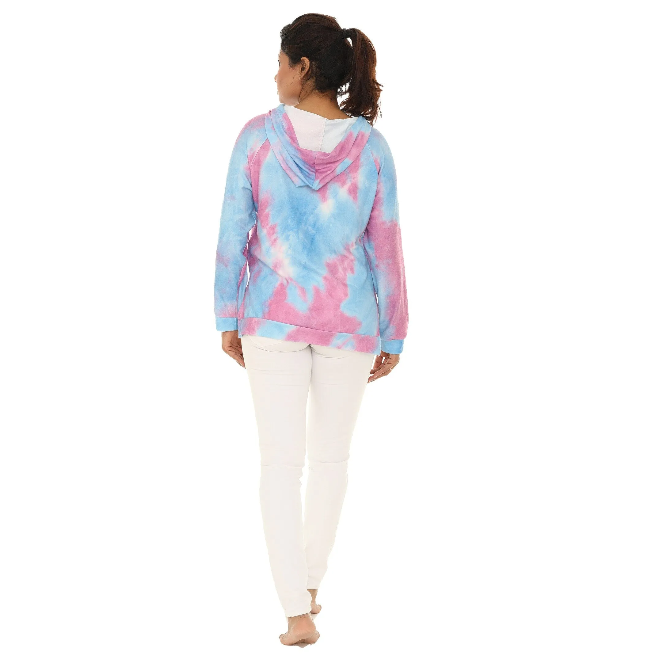 Tie-Dye Kangaroo-Pocket Hoodie sold by Zulily product image thumbnail 2